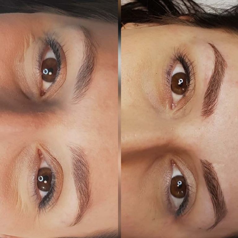 Samantha, Hair-stroke brows