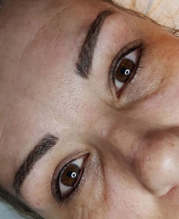 Shelley - Brows and eyeliner