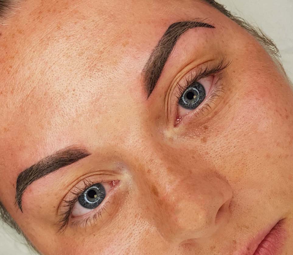 After Ombre Brow Permanent Makeup
