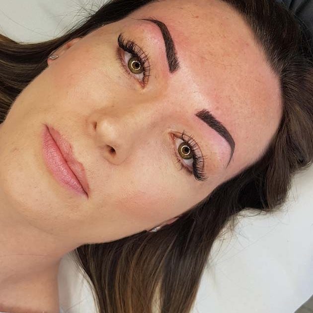 Powder Over Hair-Strokes