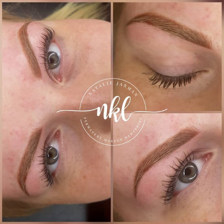 Ombre Brows for blondes