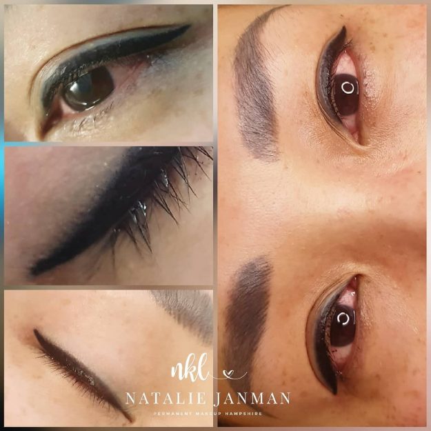 LatinaEyeliner Tattoo